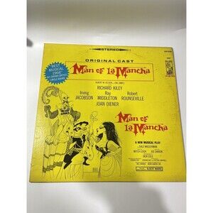 Man Of La Mancha - Original LP 1966 12” Black  Record Vinyl Vintage 33 RPM
